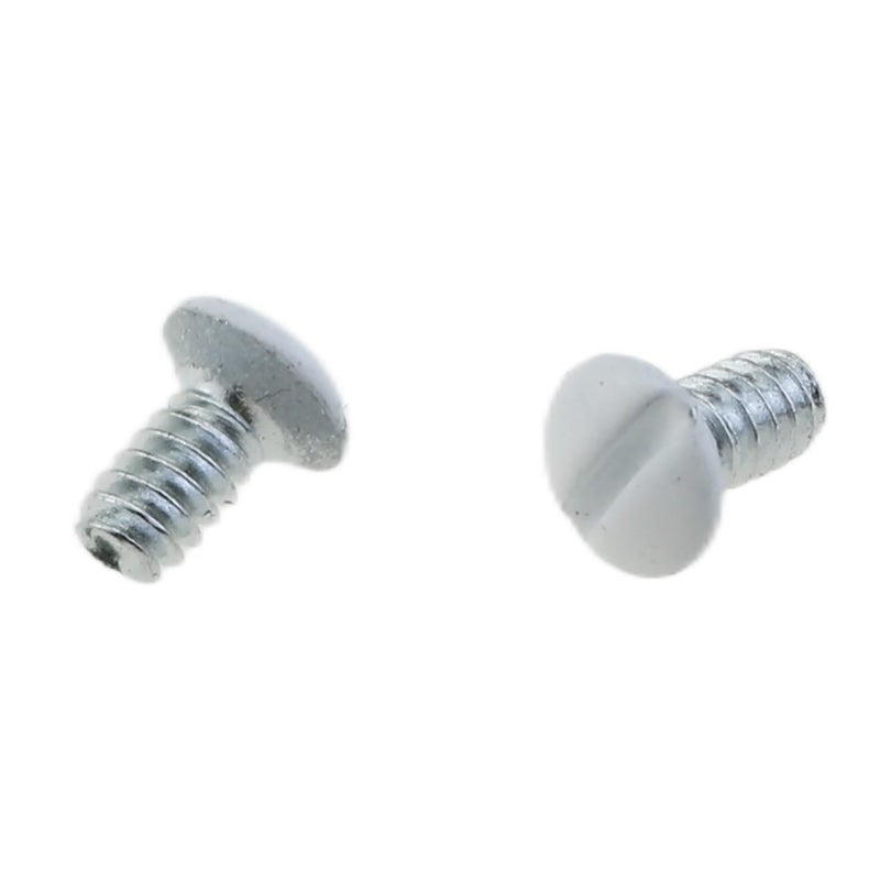 MEETOOT 120-Pack Wall Outlet Cover Screws 5/16 Inch Length 6-32 Thread Oval Head Slotted Replacement Screws for Wall Plates - Image 3